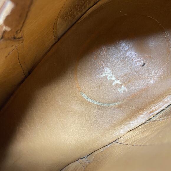 Jack Rogers Marianne Womens Sz 7.5 Boots Zipper Closure Ankle Boot Stacked Heel - Picture 9 of 10